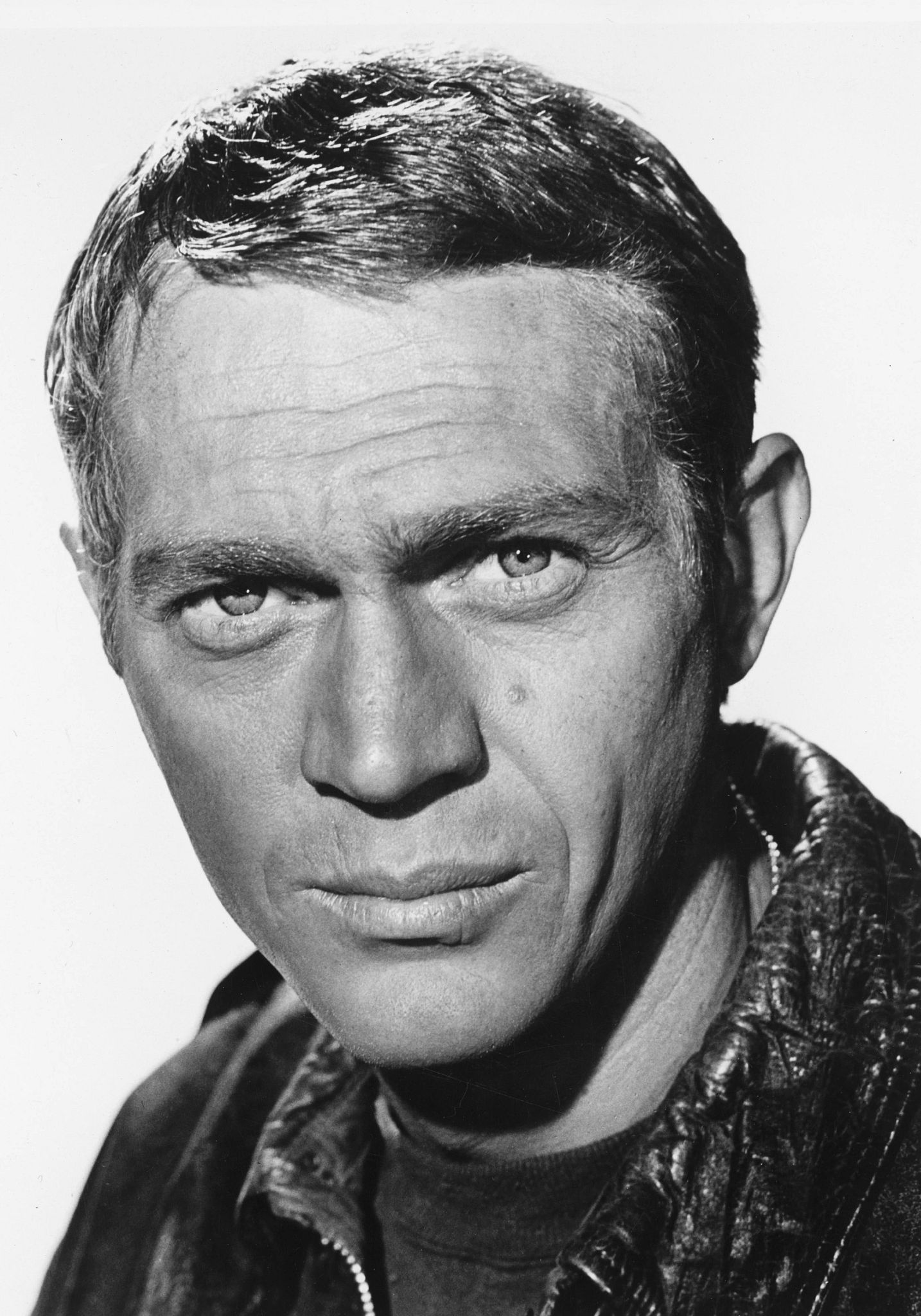 Steve McQueen Steve McQueen looking at a camera