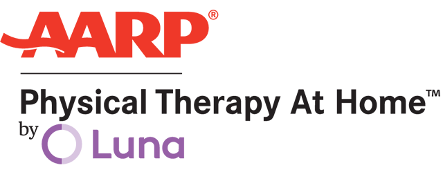 AARP® Physical Therapy At Home™ by Luna AARP Physical Therapy At Home by Luna logo