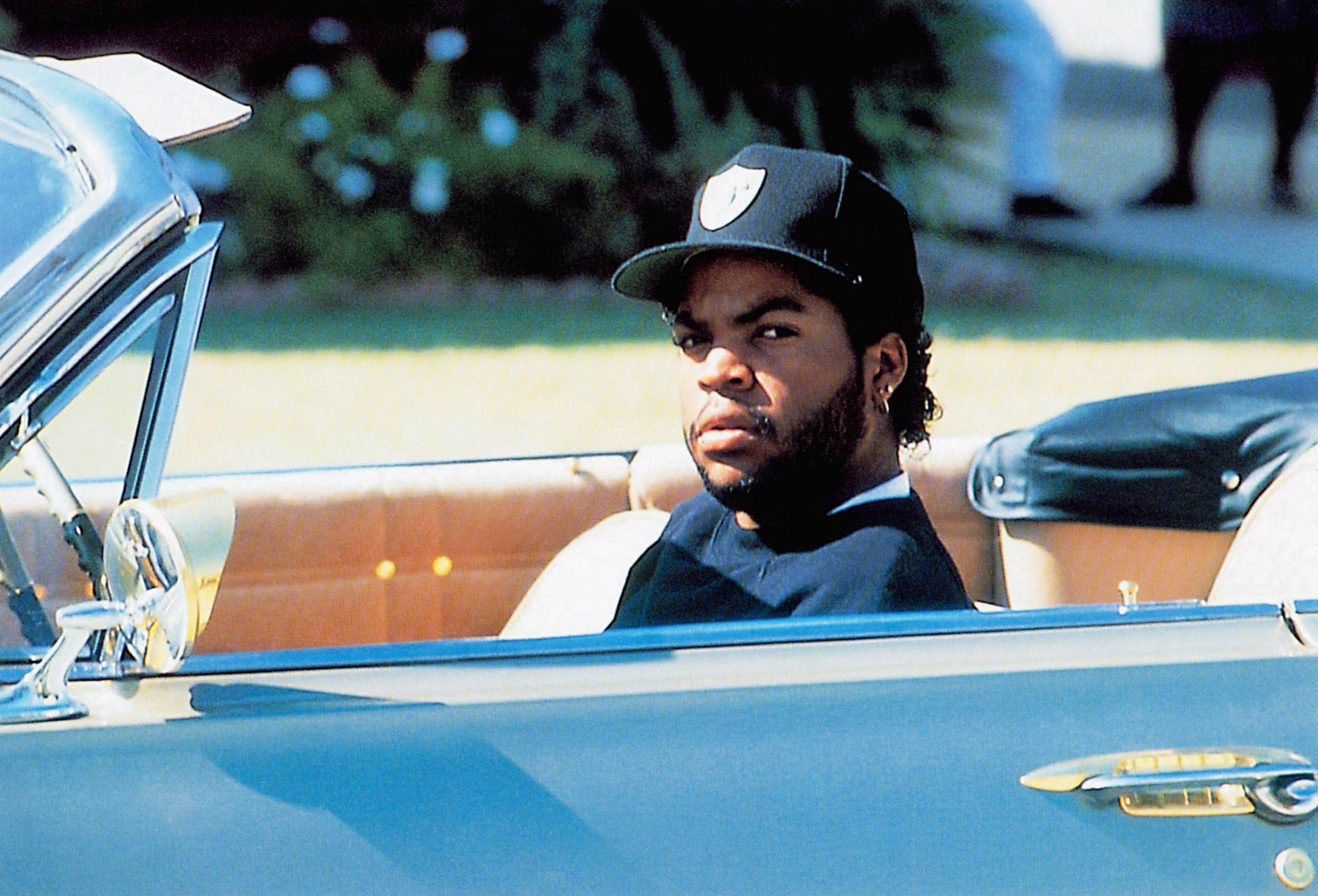 ice cube in a scene from boyz n the hood