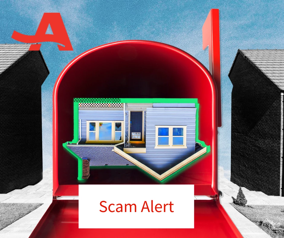 Upside down image of a house