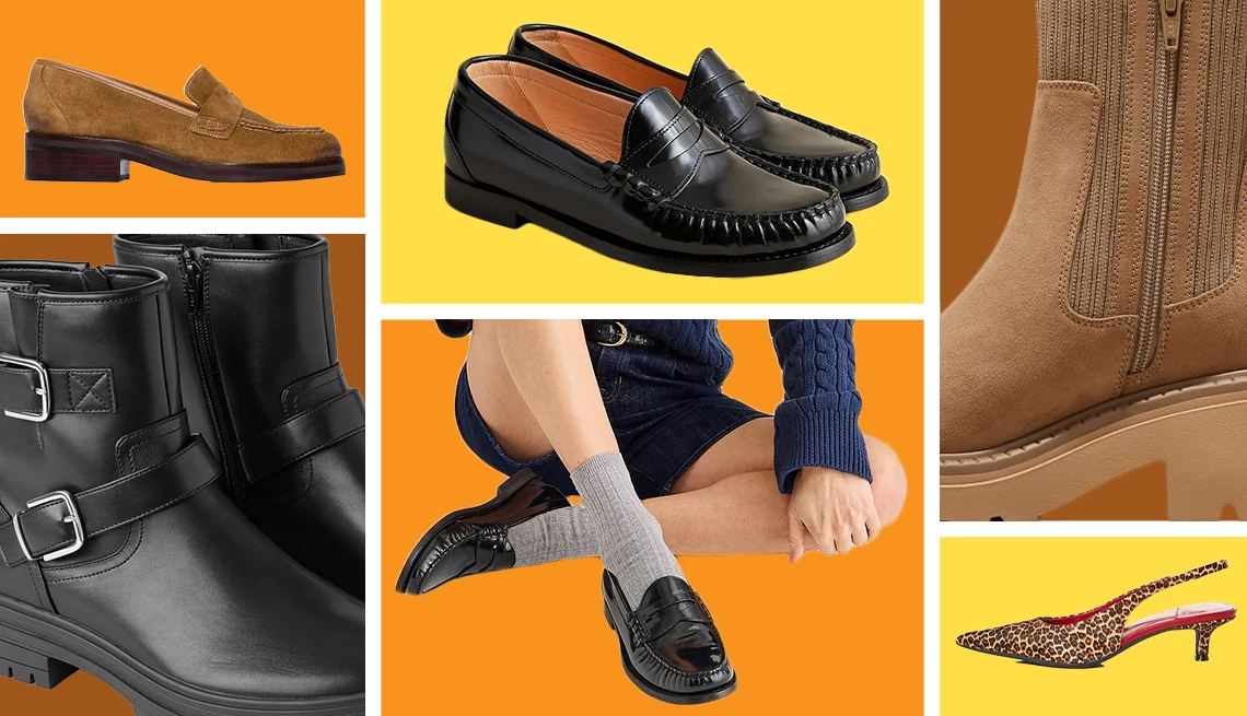 Fall shoes and boots Various shoes, heels and loafers for women