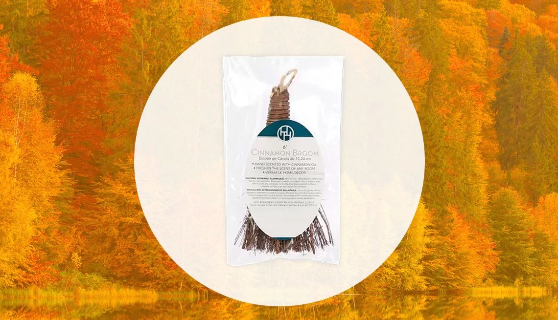 fall aldi finds Cinnamon Broom