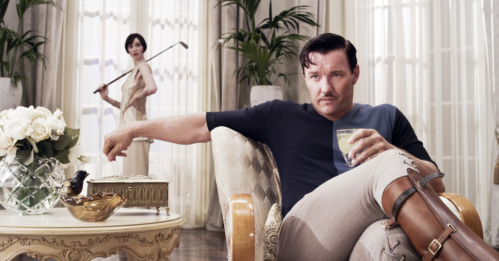 joel edgerton in a scene from the great gatsby