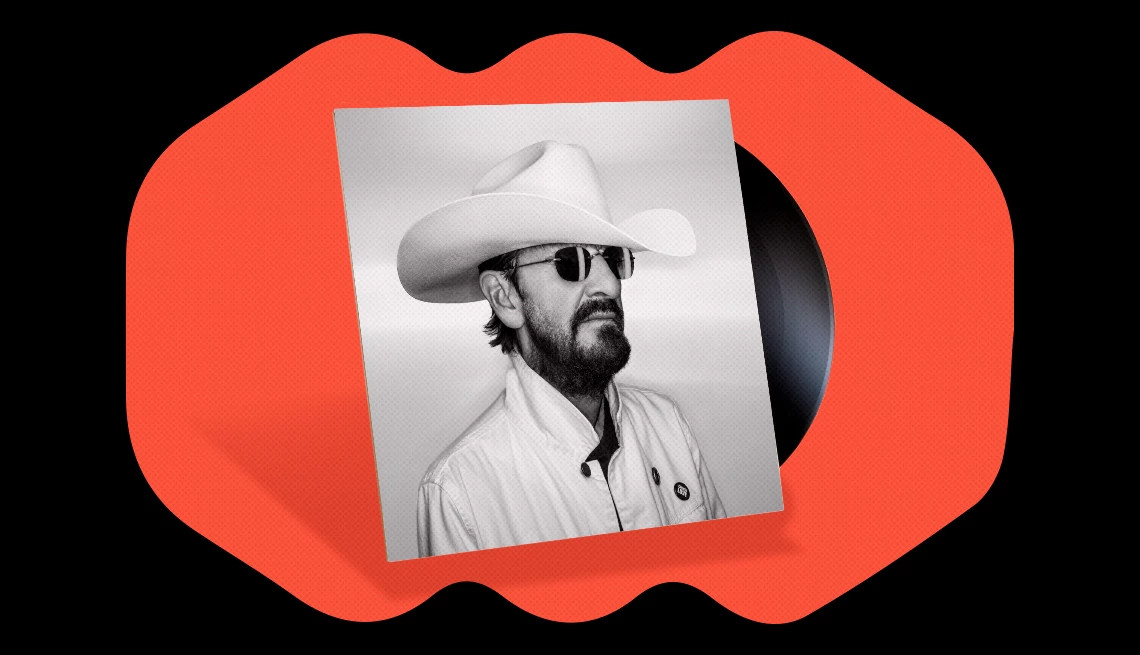 the cover of the Ringo Starr album 'Look Up'