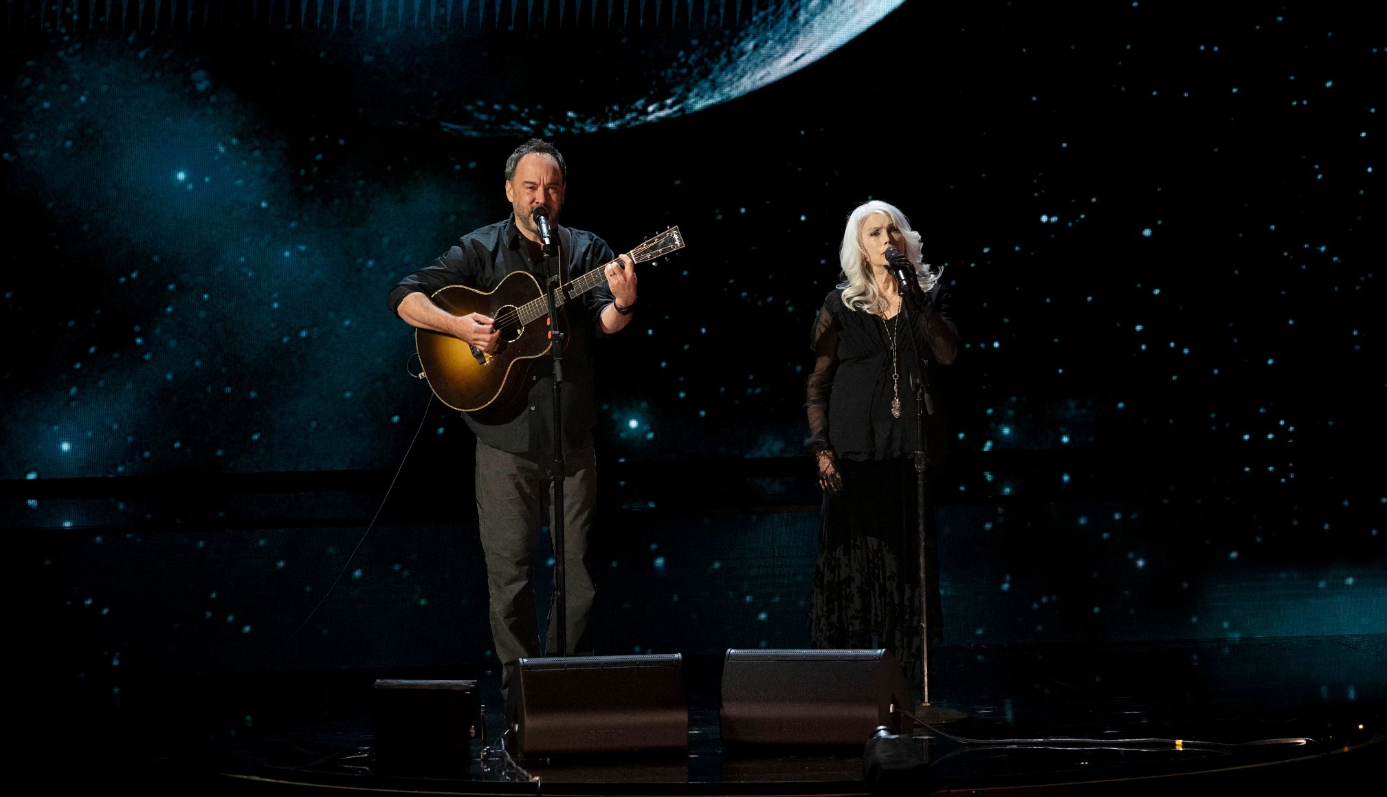 Dave Matthews and Emmylou Harris Dave Matthews and Emmylou Harris