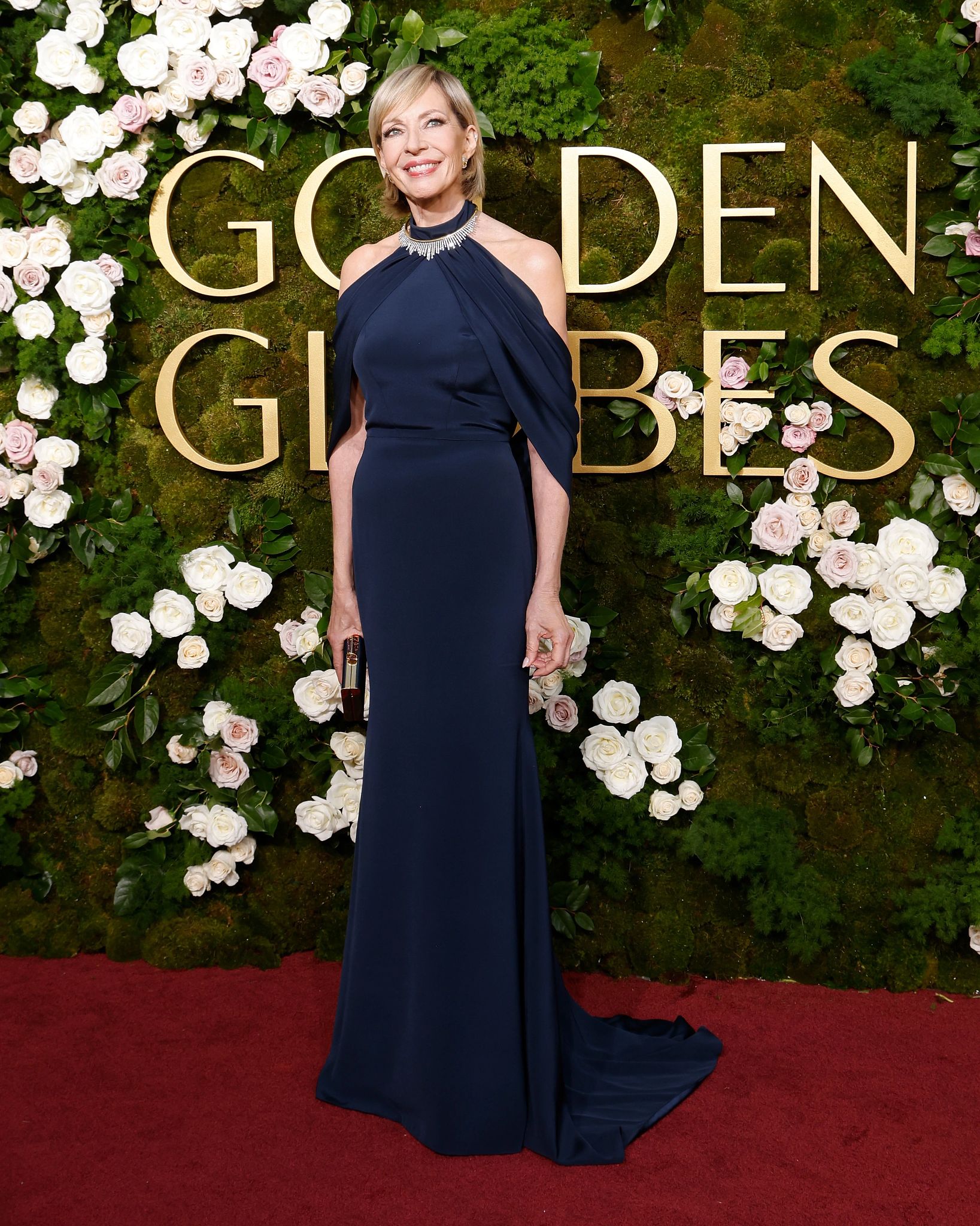 Best-Dressed Women Over 50 at the 2025 Golden Globes Allison Janney