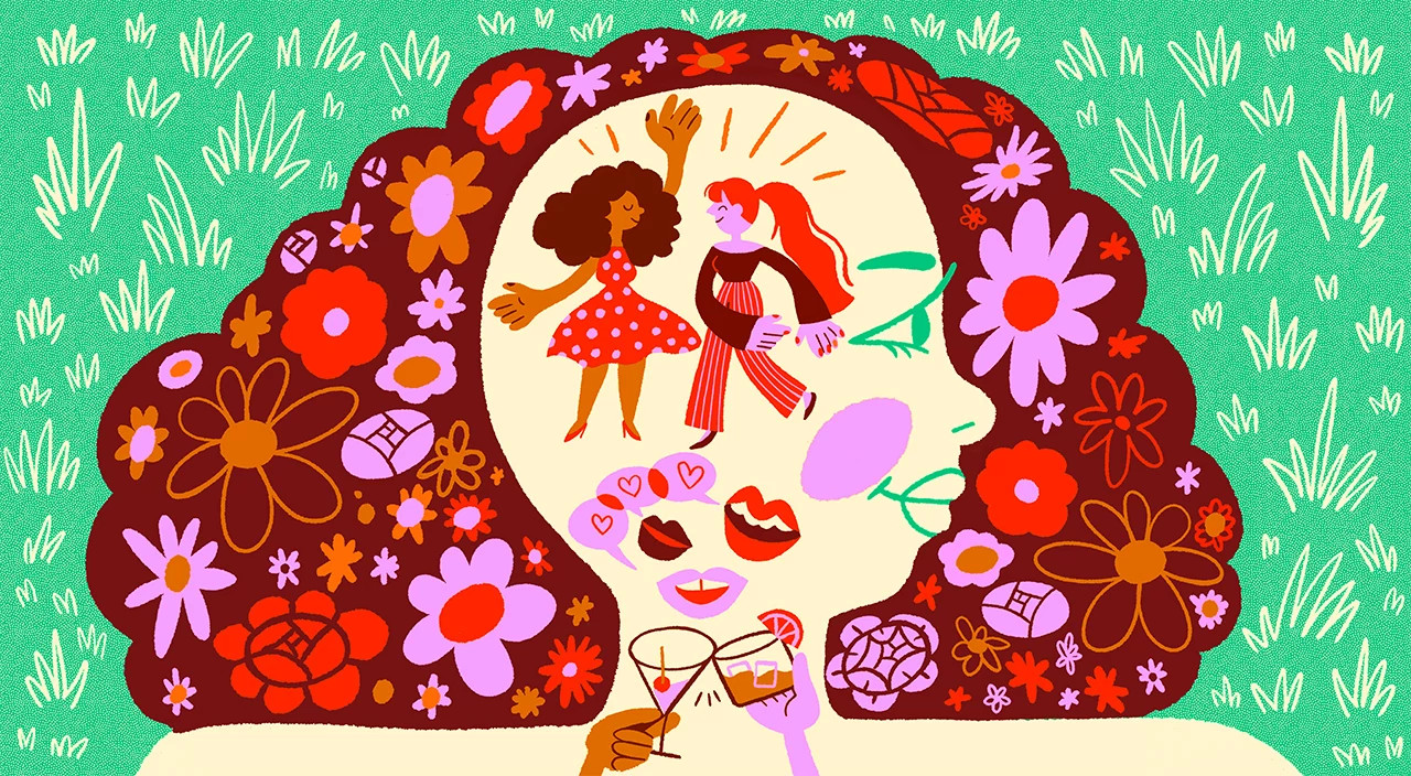 Icons for the Girlfriend newsletter