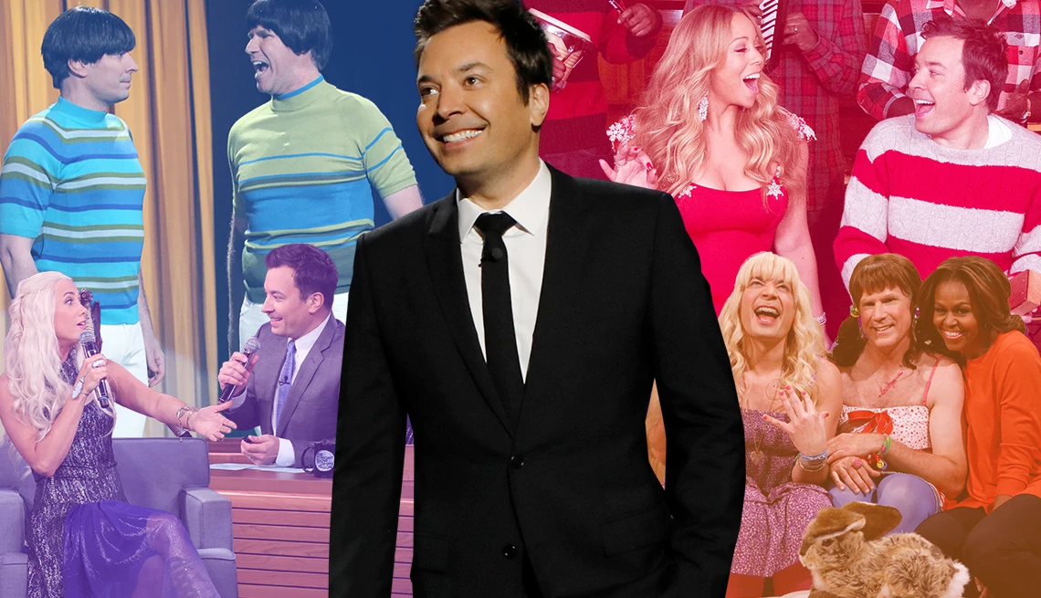 Jimmy Fallon with Will Ferrell, Mariah Carey, Kristen Wiig and Michelle Obama in various sketches on The Tonight Show