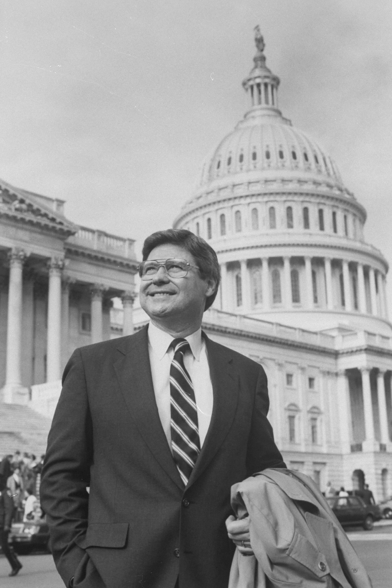 ben jones standing outside the u.s. capitol
