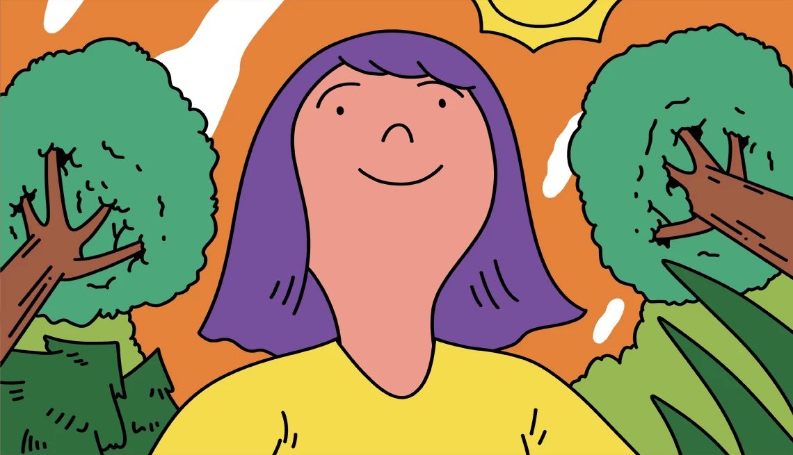 Upgrade Your Vacation for Less a person walking through a forest