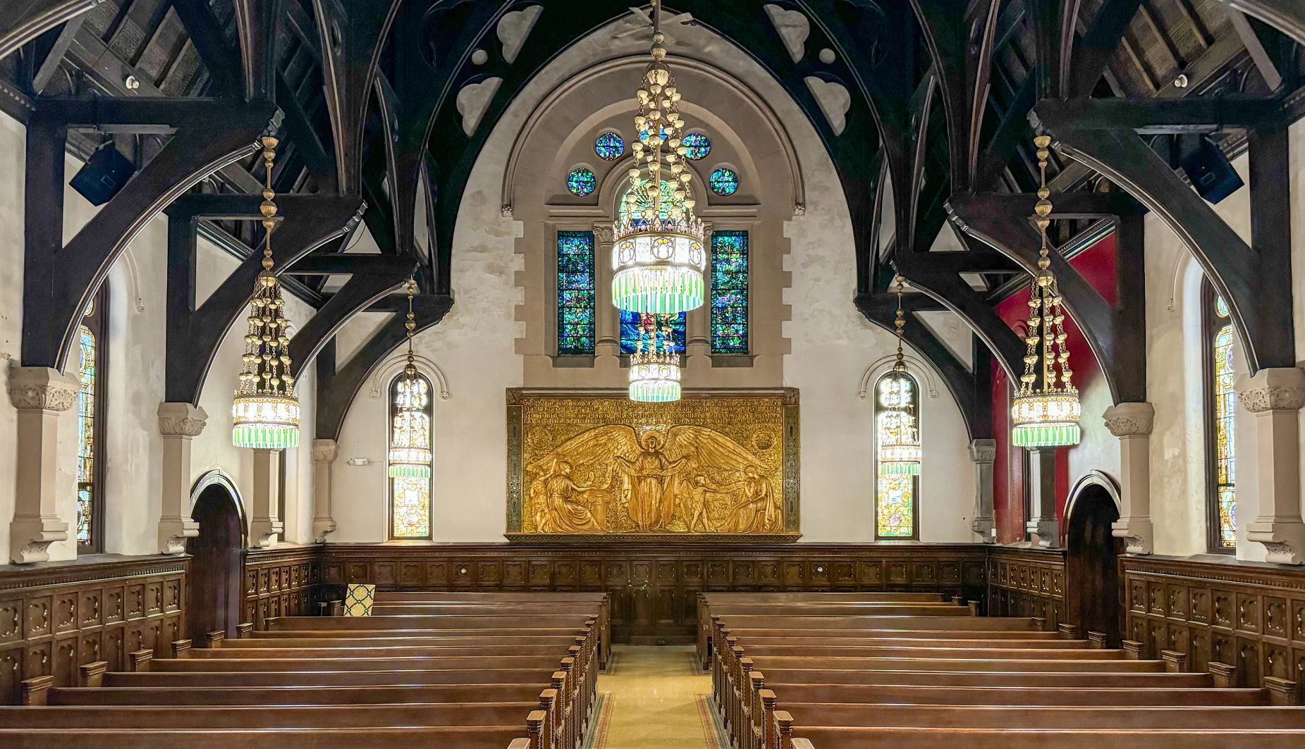 Travel Guide to Finding Tiffany Treasures Willard Memorial Chapel