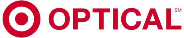 Target Optical red circle around white circle around red dot red word optical logo