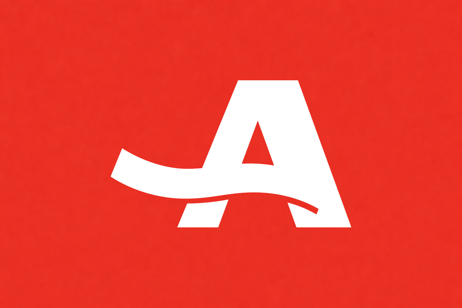 AARP Logo - Red Background With White A