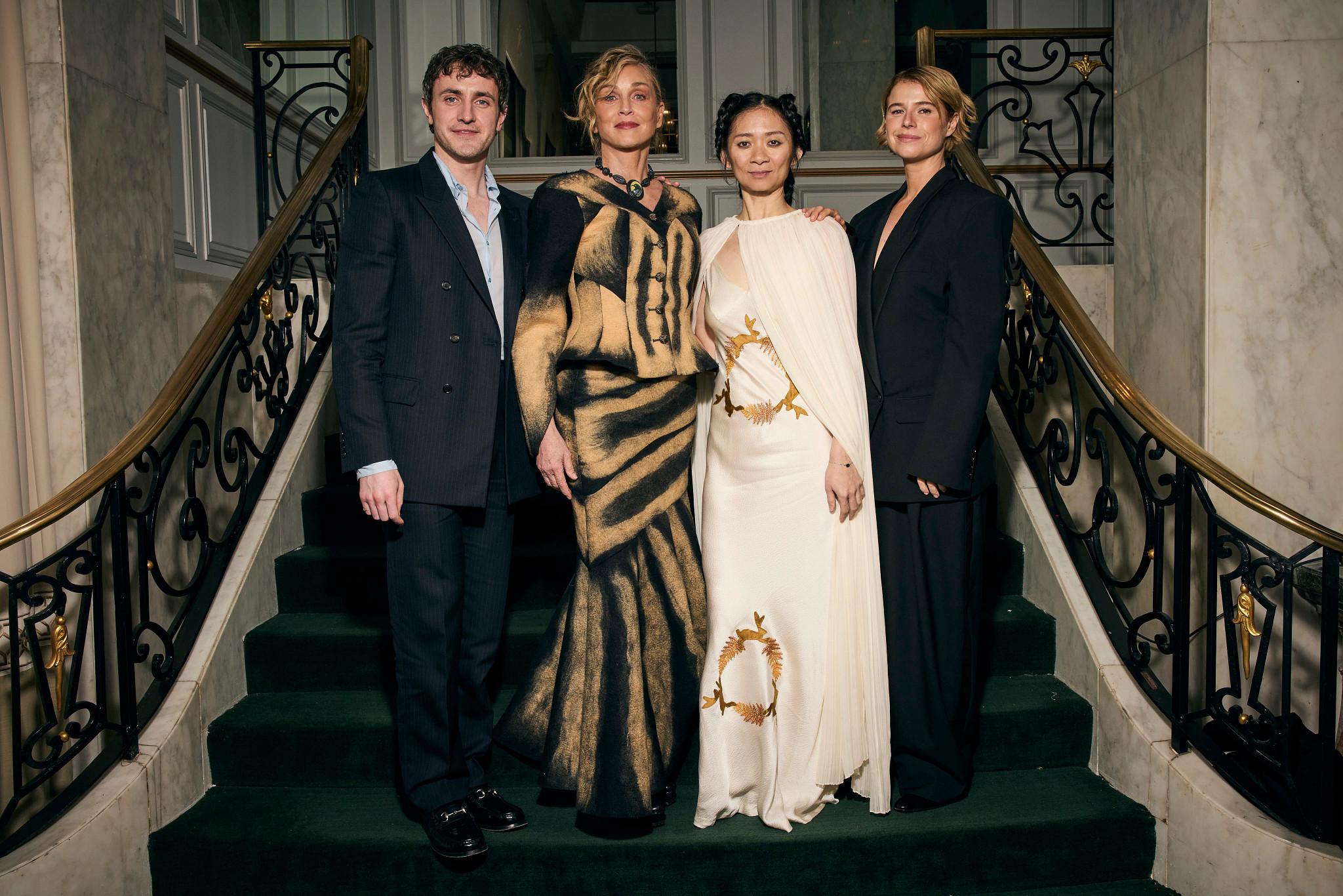 Paul Mescal, Sharon Stone, Chloé Zhao, and Jessie Buckley