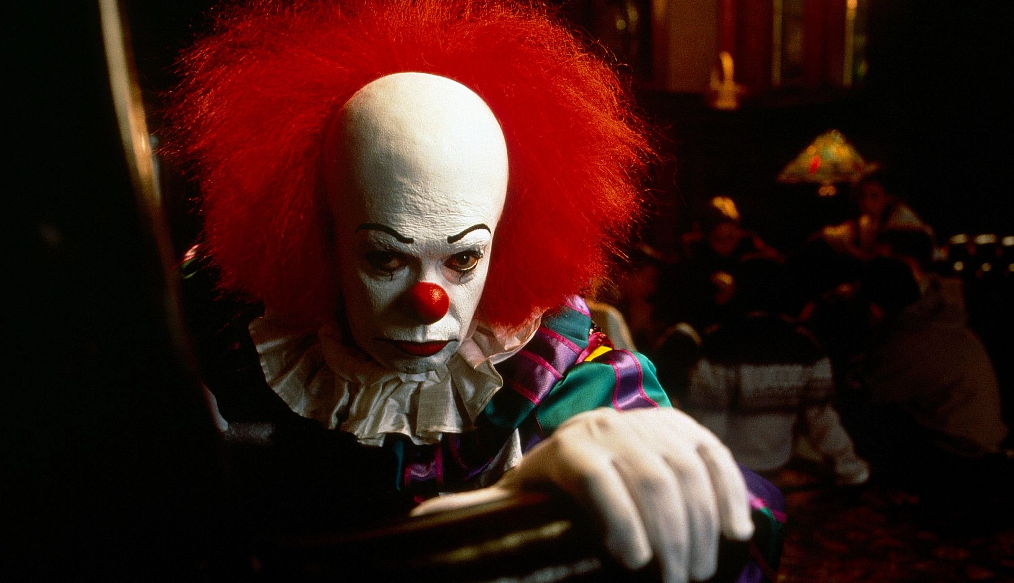 Actor Tim Curry as ‘Vagabond’ tim curry as pennywise in the it television miniseries