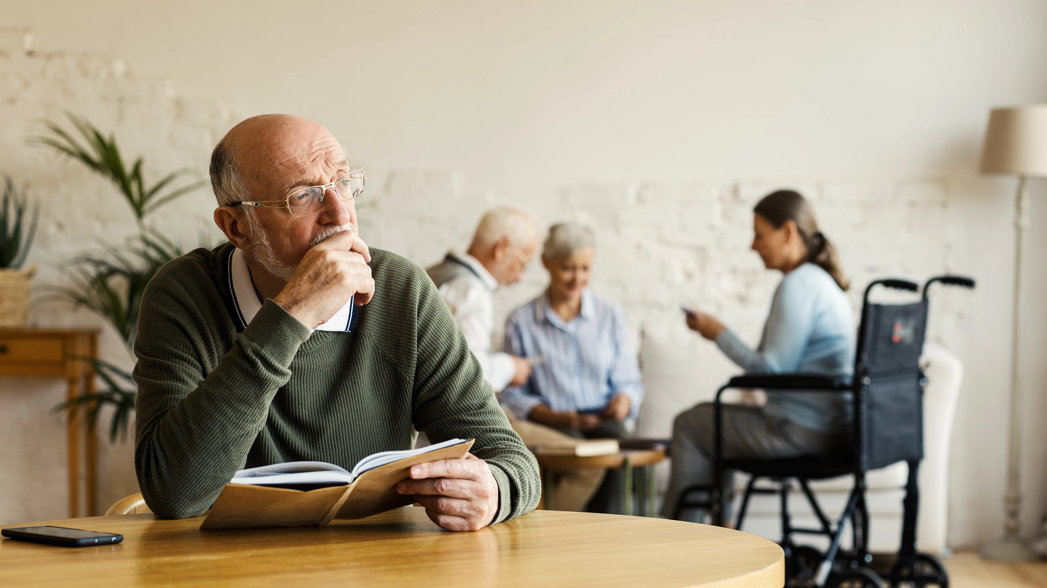 Assisted living residents