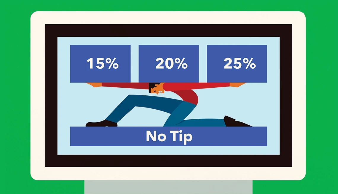 Money manners column a tipping screen