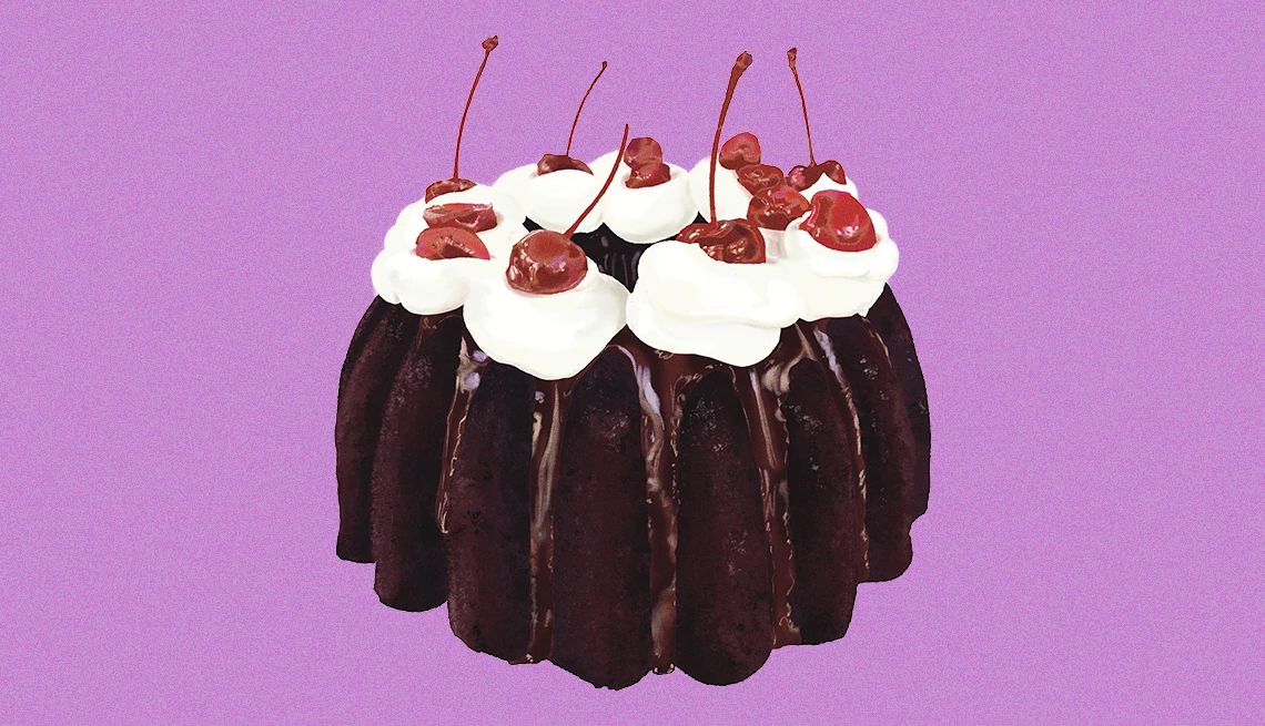 Dorie Greenspan’s Devil’s Cake a photo shows Dorie Greenspan’s devil’s chocolate cake