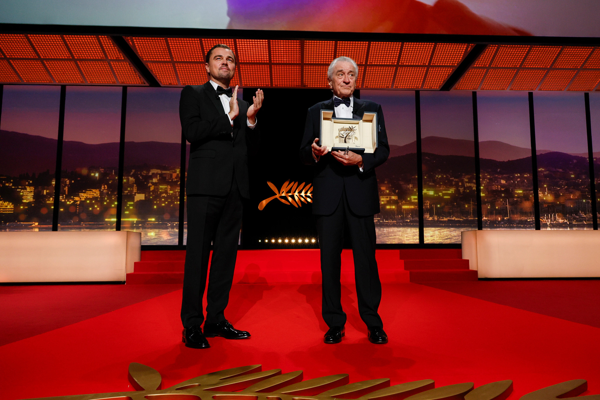 Leonardo DiCaprio and Robert De Niro