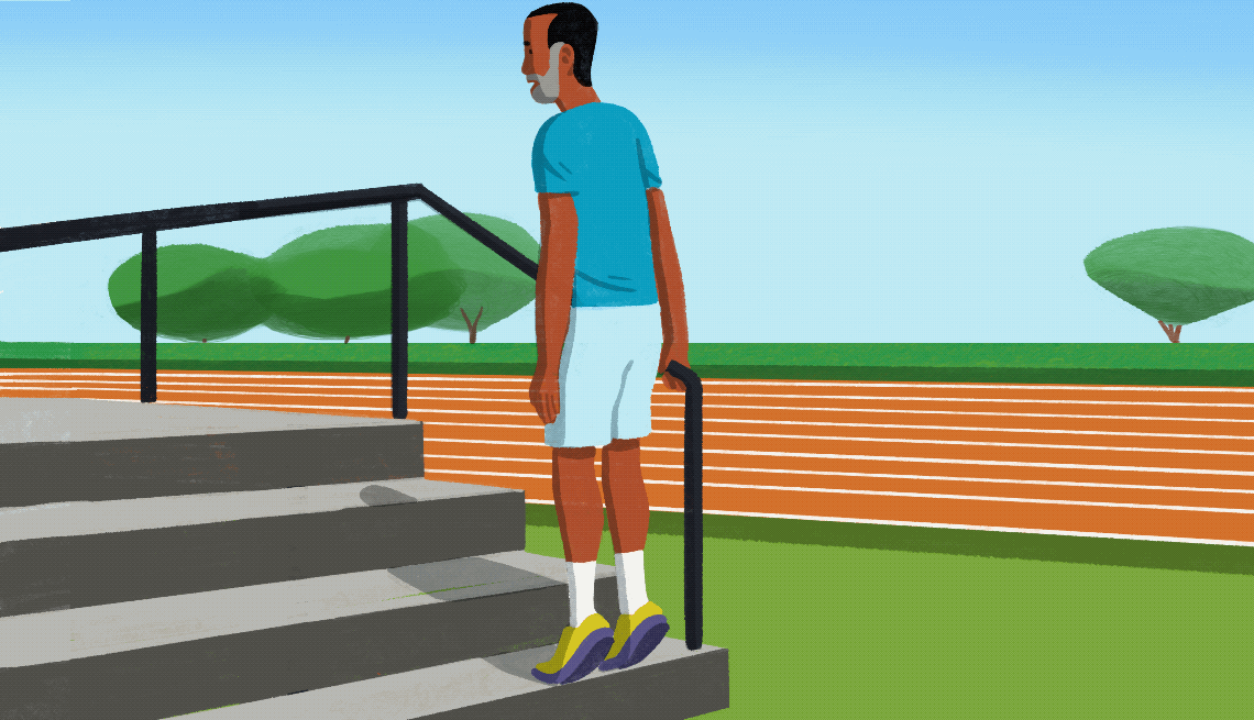 Cómo lograr los beneficios de correr sin salir a correr Elevaciones de pantorrilla