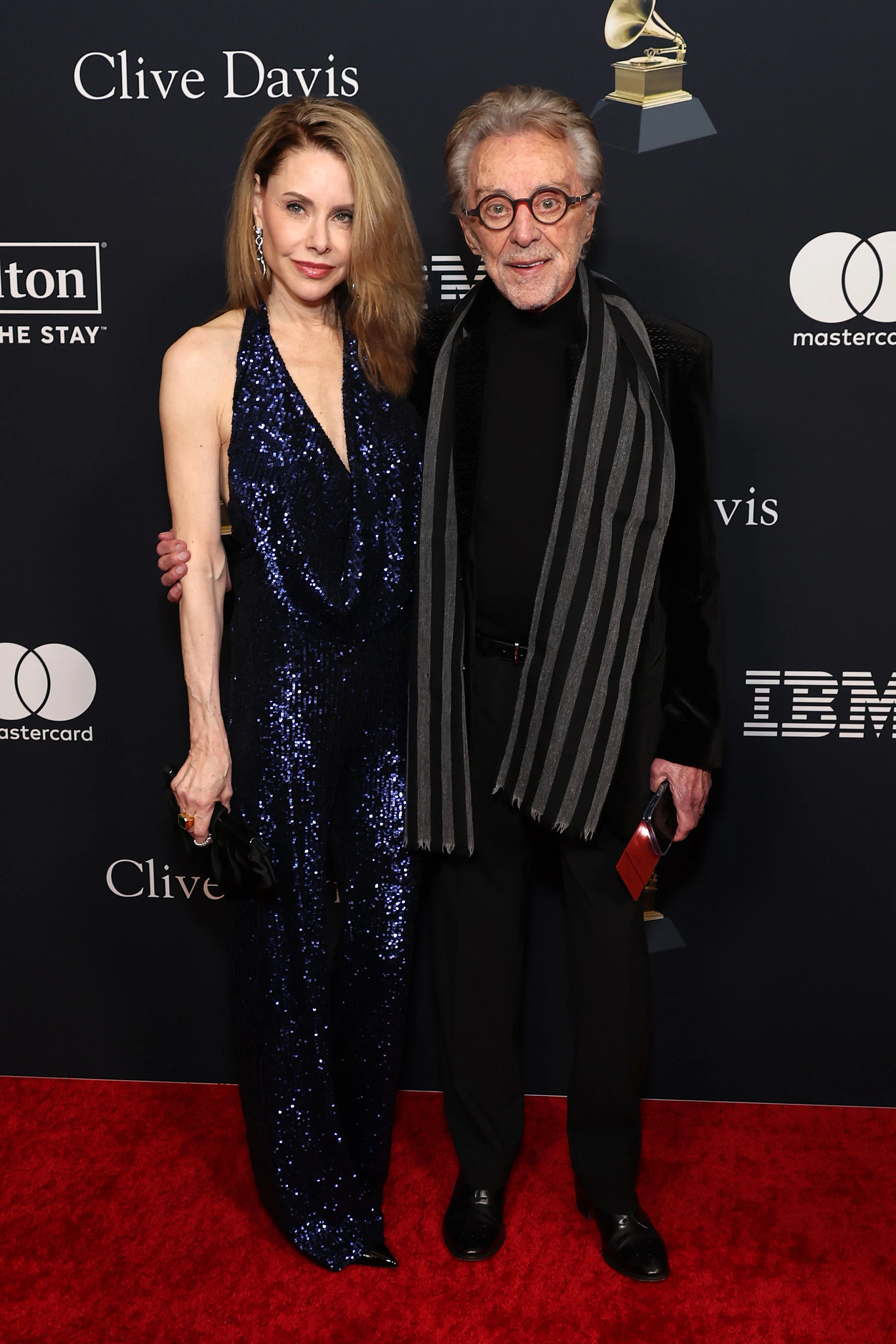 Jackie Jacobs and Frankie Valli standing together; Valli's arm around Jacobs' waist