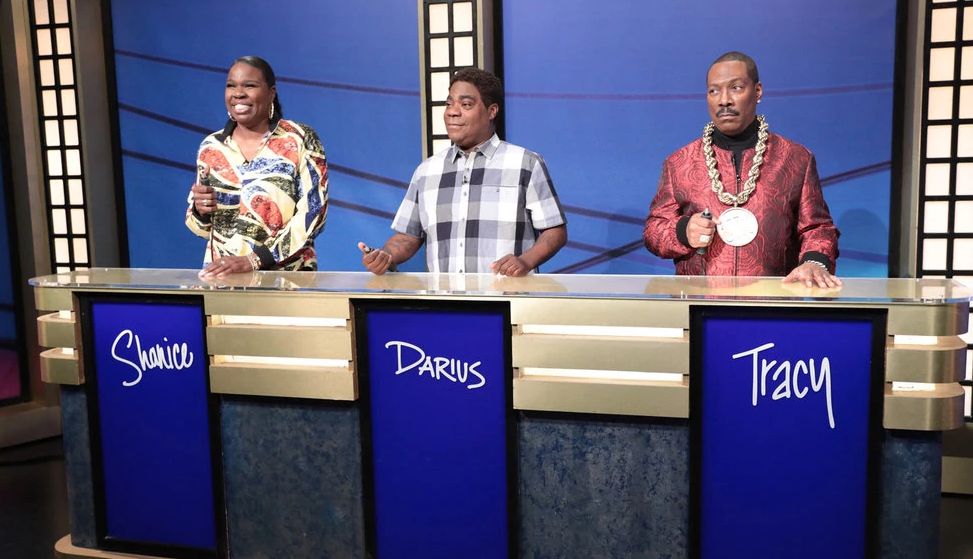 SNL 50: The Anniversary Special Leslie Jones, Tracy Morgan and Eddie Murphy