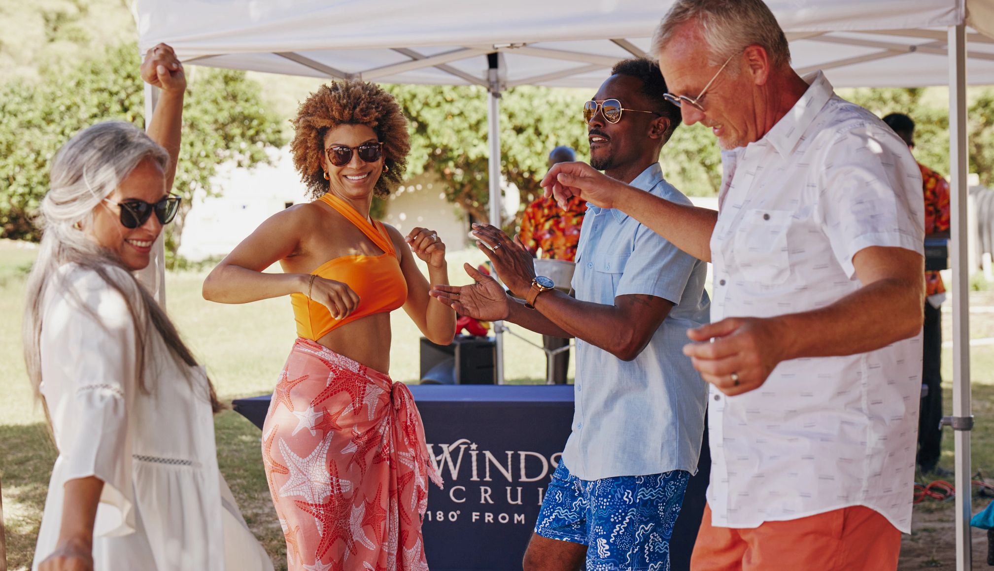 Cruise Through the African Diaspora people on a cruise