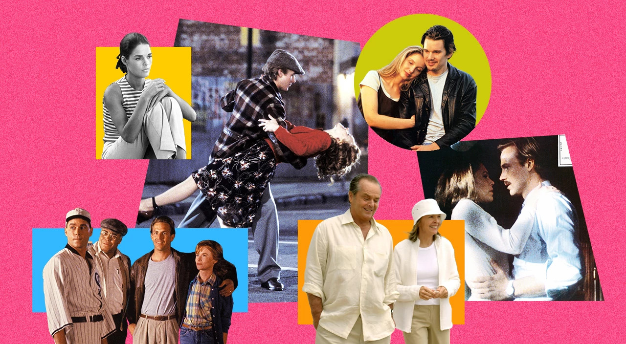 photo collage of must-watch movie stills for women