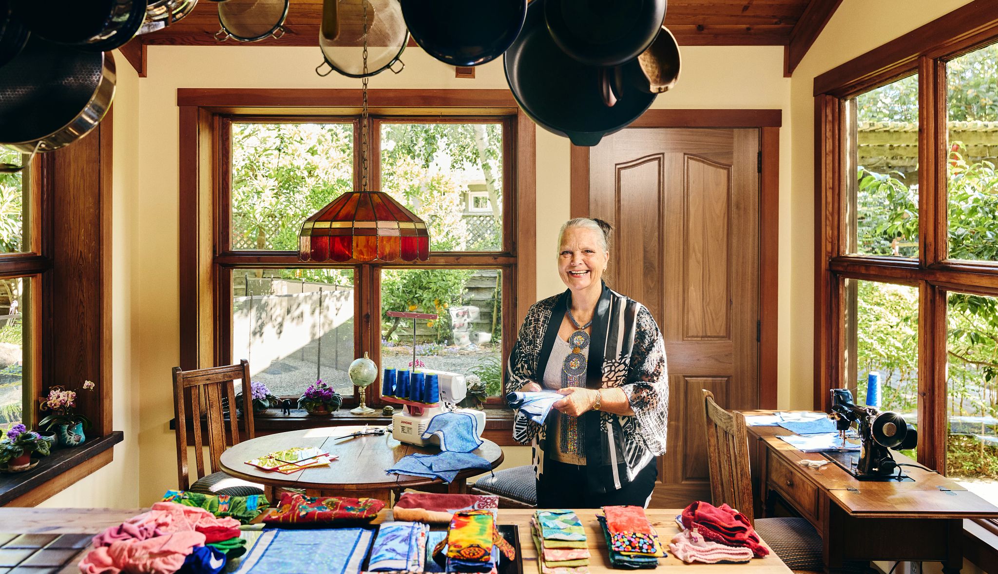 Brenda Birrell makes period kits Brenda Birrell making kits