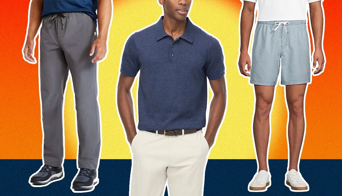Warm Weather Outfits for Men a collage of mens warm weather clothes