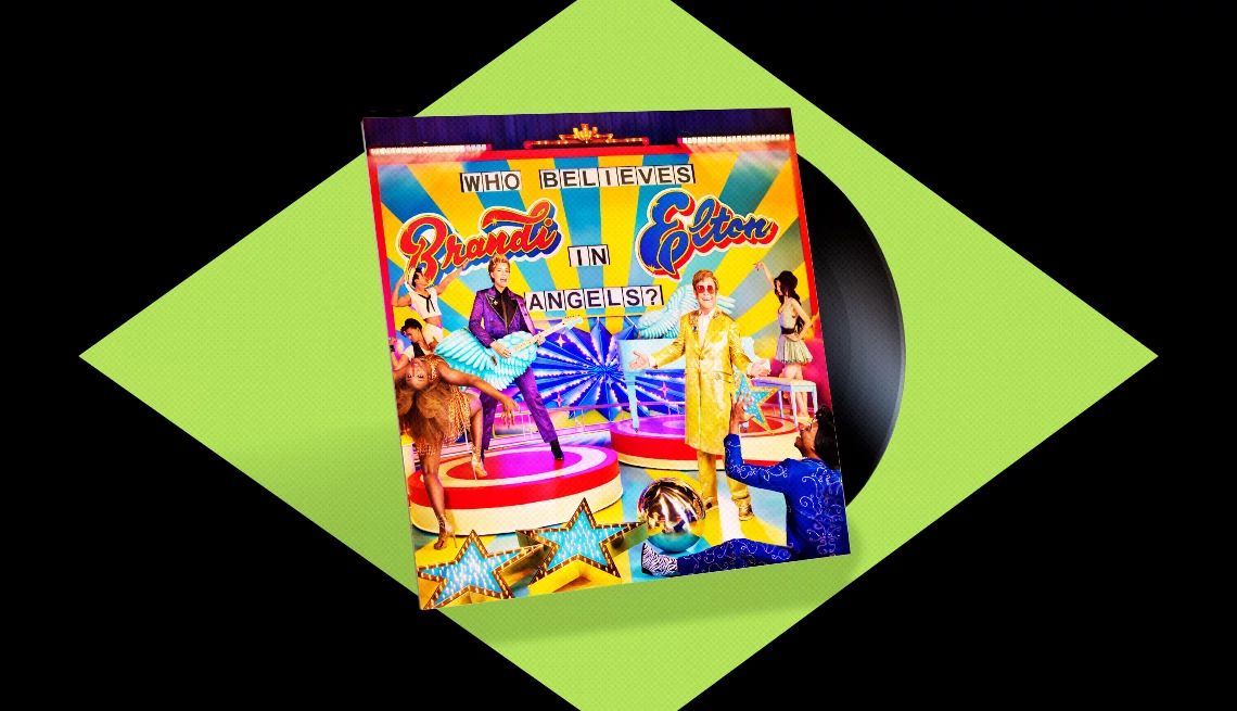 The Best Albums of 2025 (So Far) the cover of the album 'Who Believes in Angels' by Elton John and Brandi Carlile