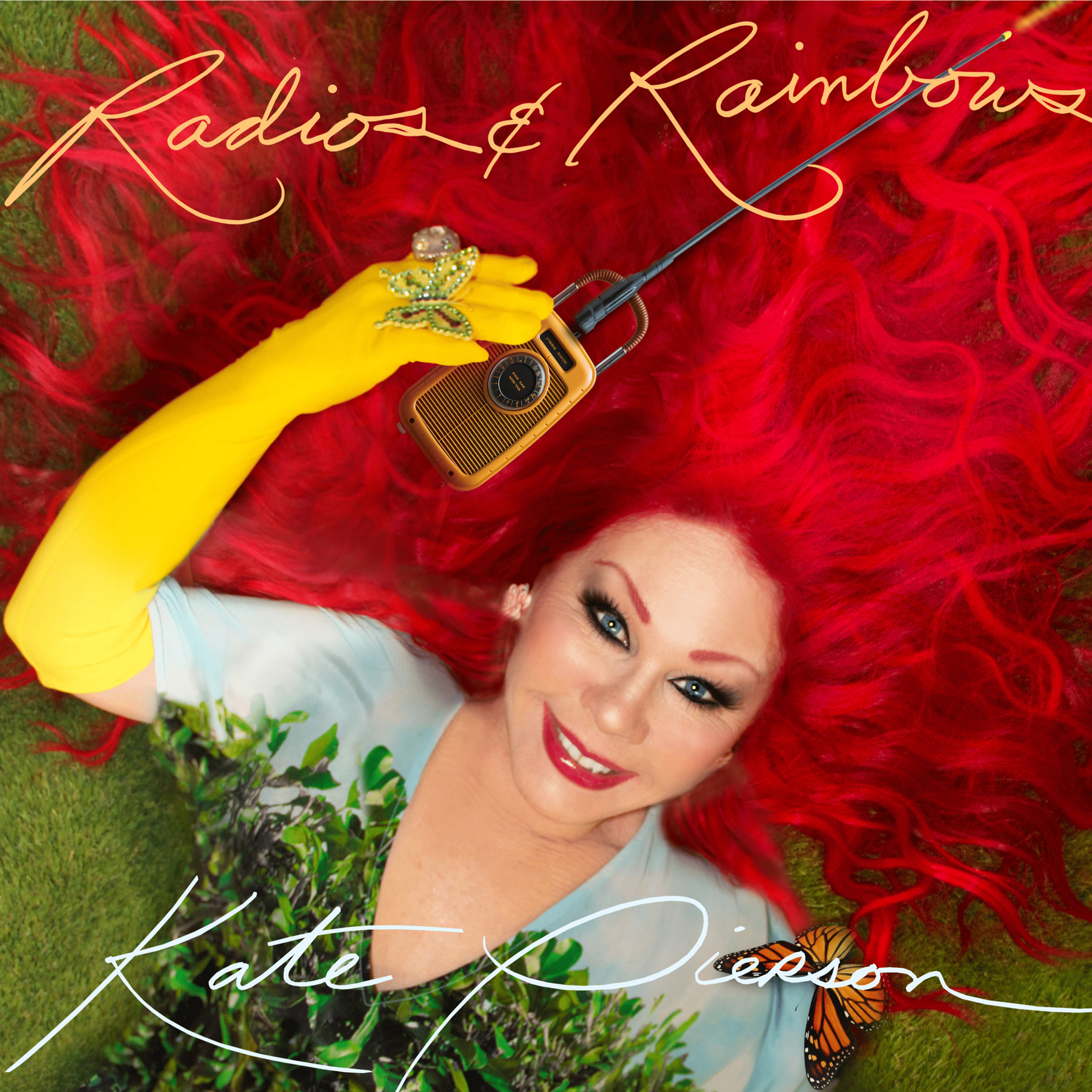 Kate Pierson The album cover for Radio and Rainbows by Kate Pierson