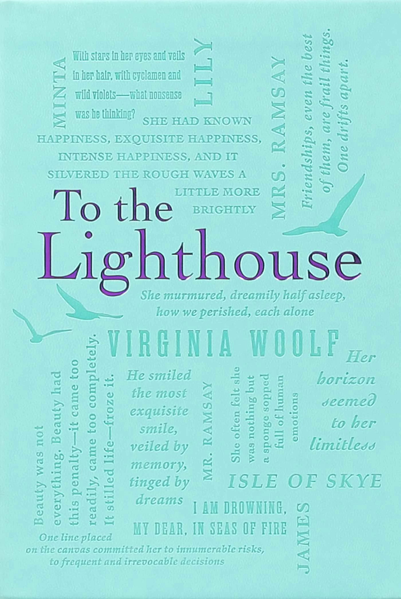 the cover of to the lighthouse by virginia woolf