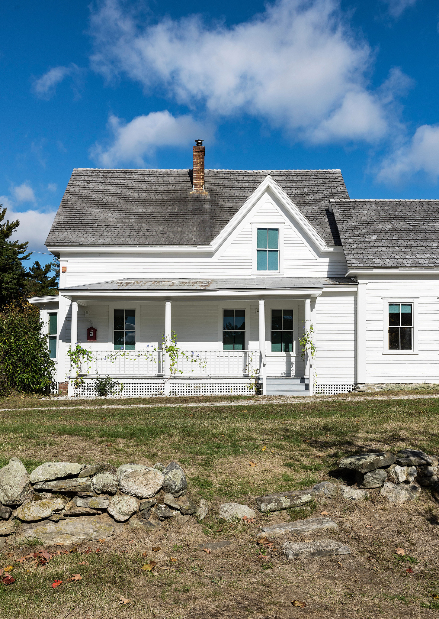 the exterior of a home