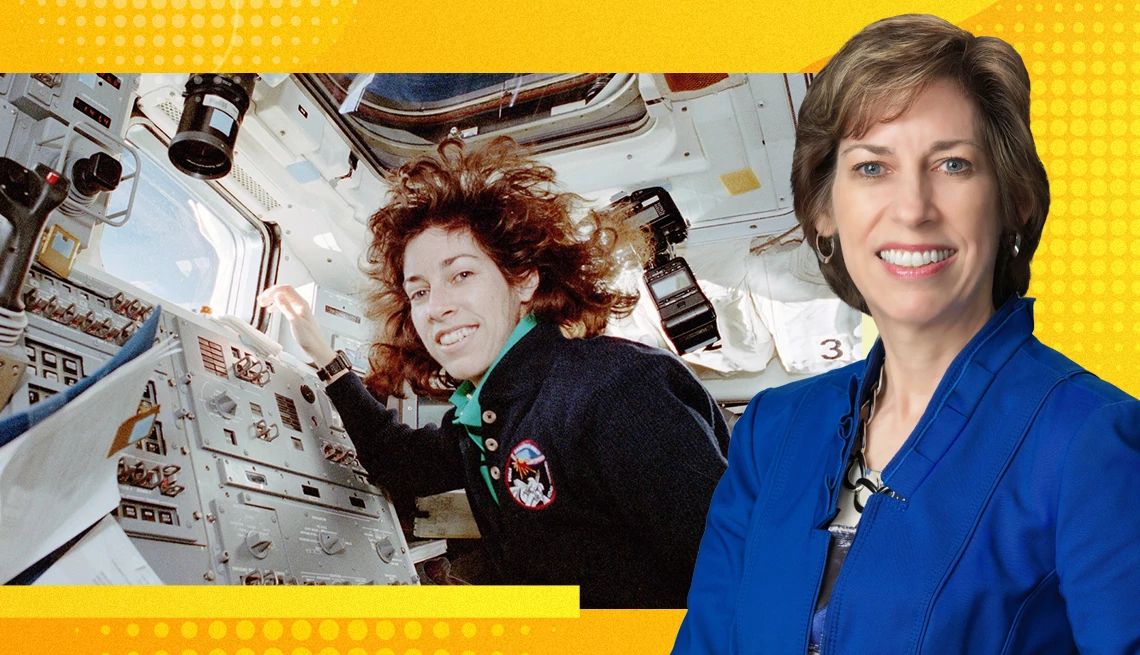 Ellen Ochoa Astronaut Ellen Ochoa in space