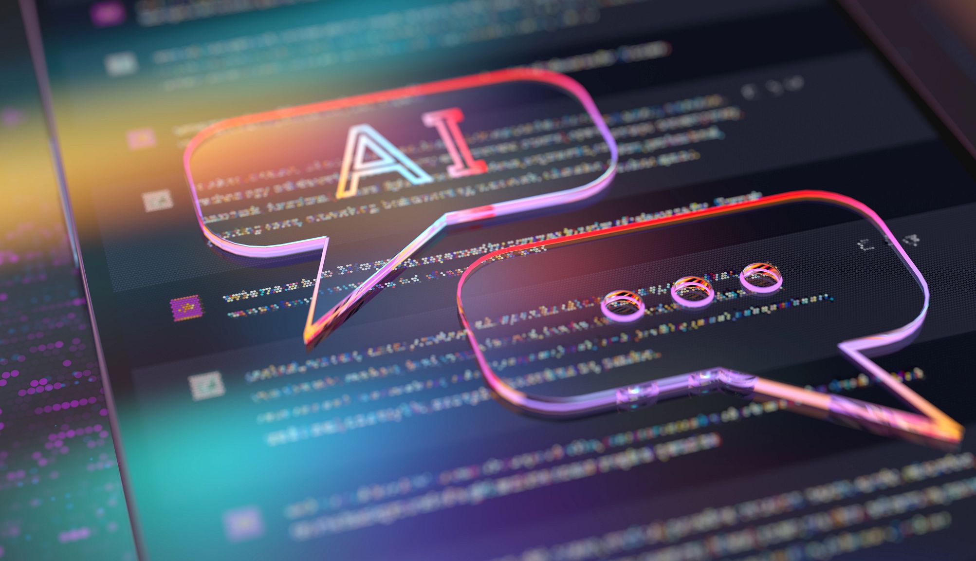 AI chatbot - Artificial Intelligence digital concept AI chatbot - Artificial Intelligence digital concept