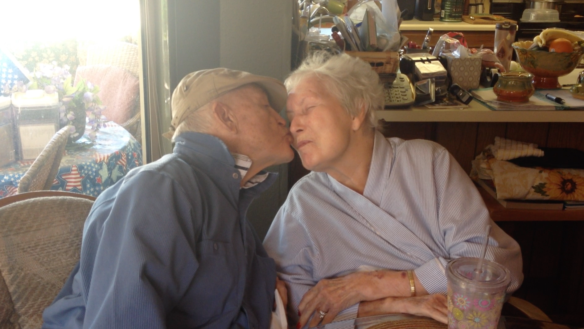 Amy's parents moved in with her as her dad's Alzheimer's disease progressed and her mom was still living with the long-term effects from a stroke she'd had 20 years earlier. 