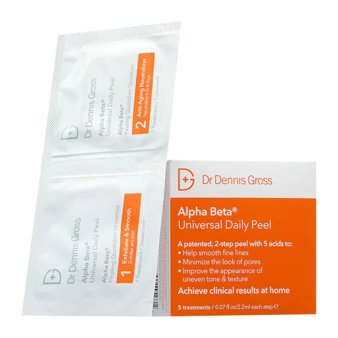 Dr. Dennis Gross Skincare Mini Alpha Beta Universal Daily Peel Pads