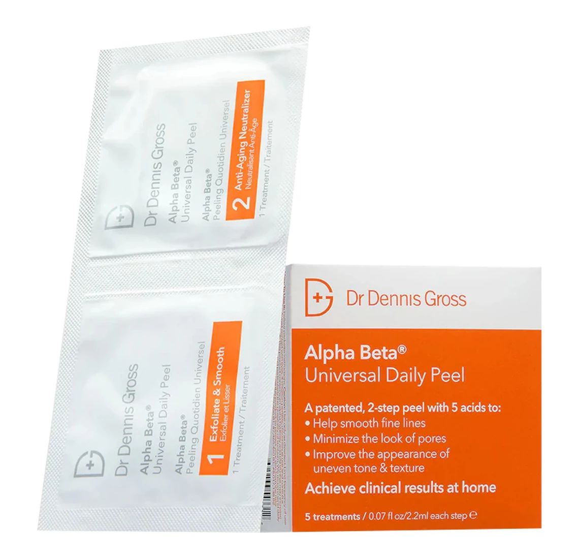 Dr. Dennis Gross Skincare Mini Alpha Beta Universal Daily Peel Pads Dr. Dennis Gross Skincare Mini Alpha Beta Universal Daily Peel Pads