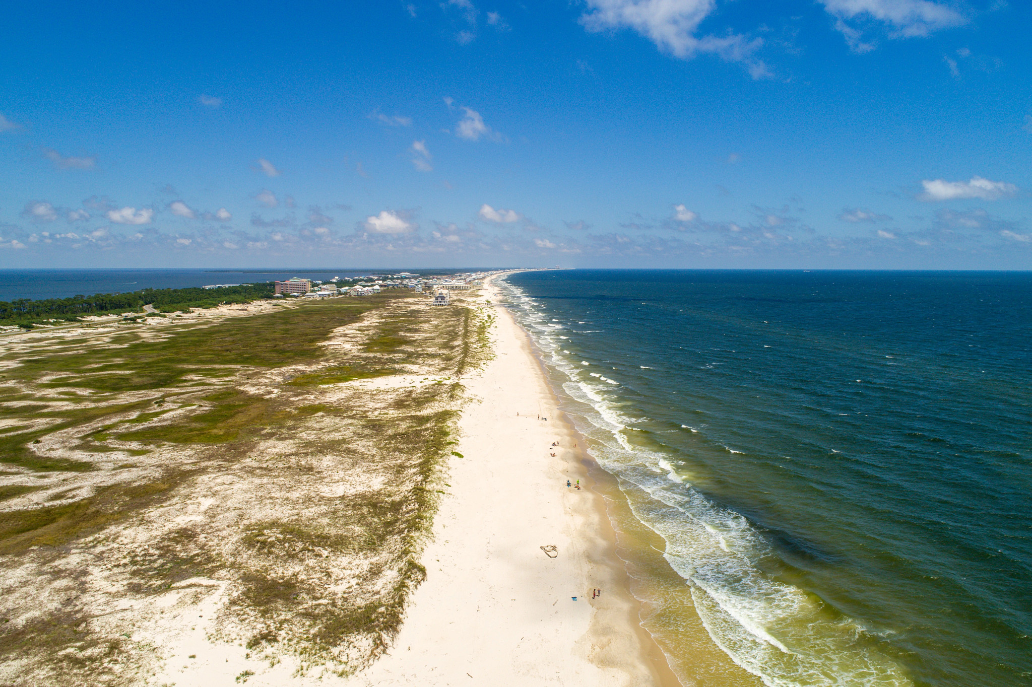 a stretch of coastline along the alabama gulf coast