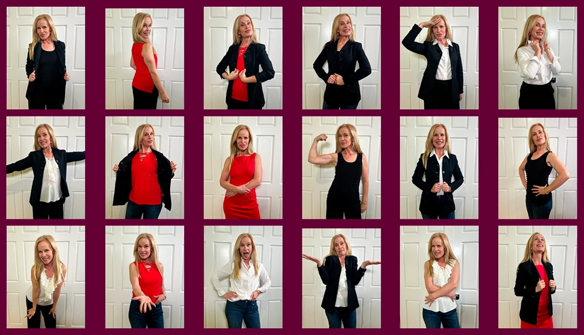 A collage of outfits A collage of outfits