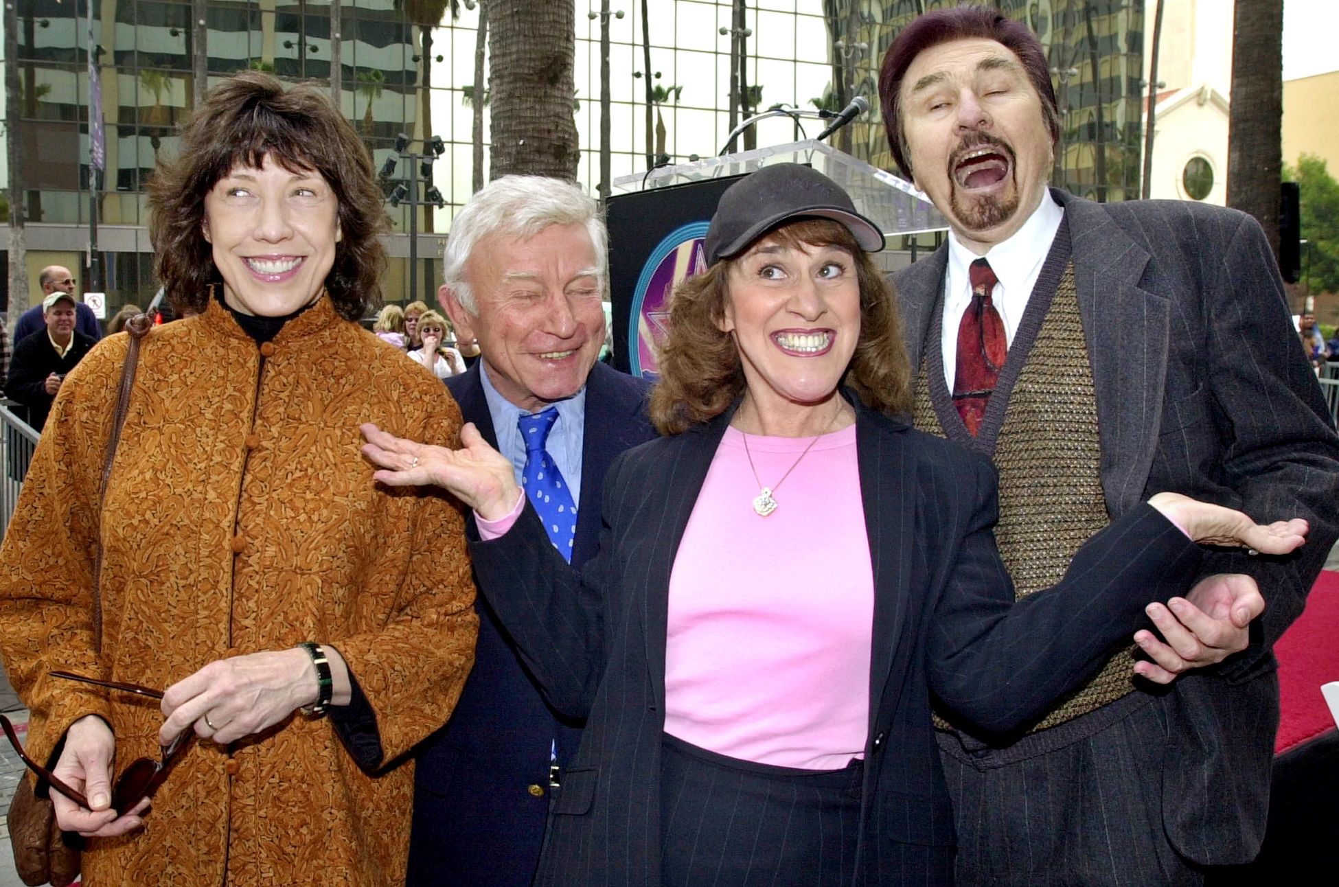Ruth Buzzi, Actress from 'Laugh-In,' Dies 'Laugh-In' cast members posing for a group photo