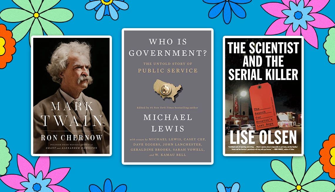 Spring book preview different books