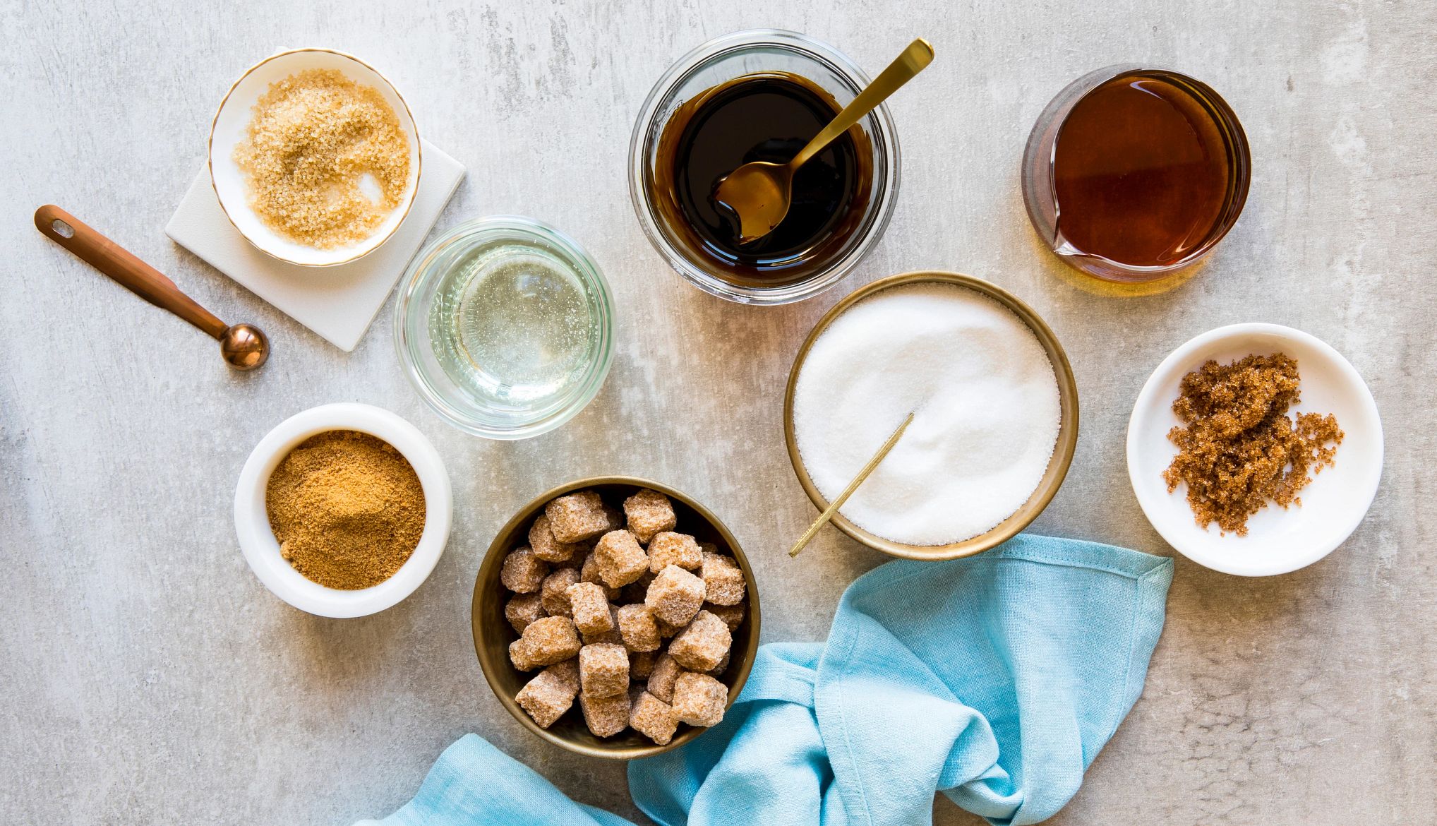What is the Healthiest Sugar? various types of sugars