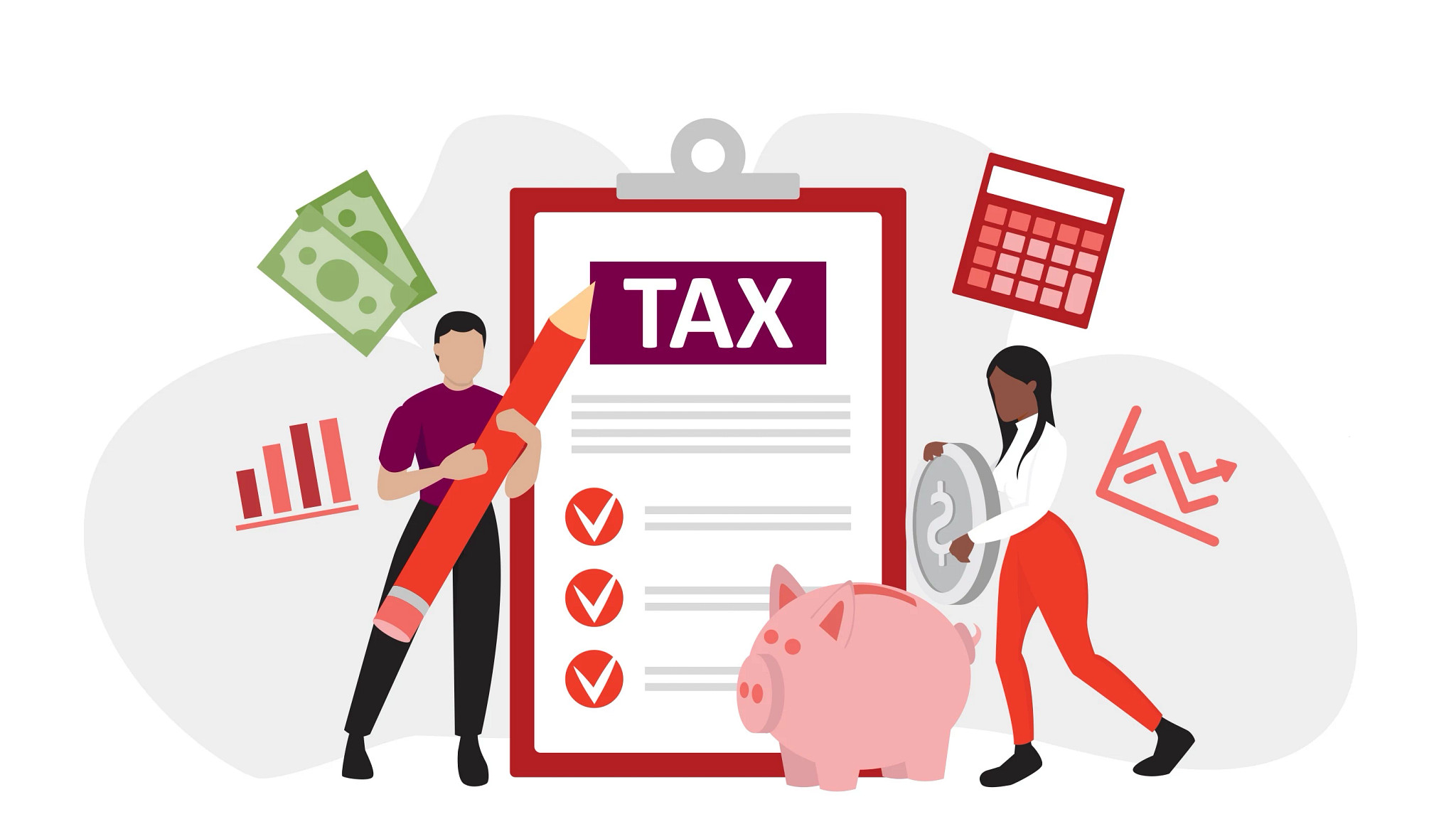 different images about taxes