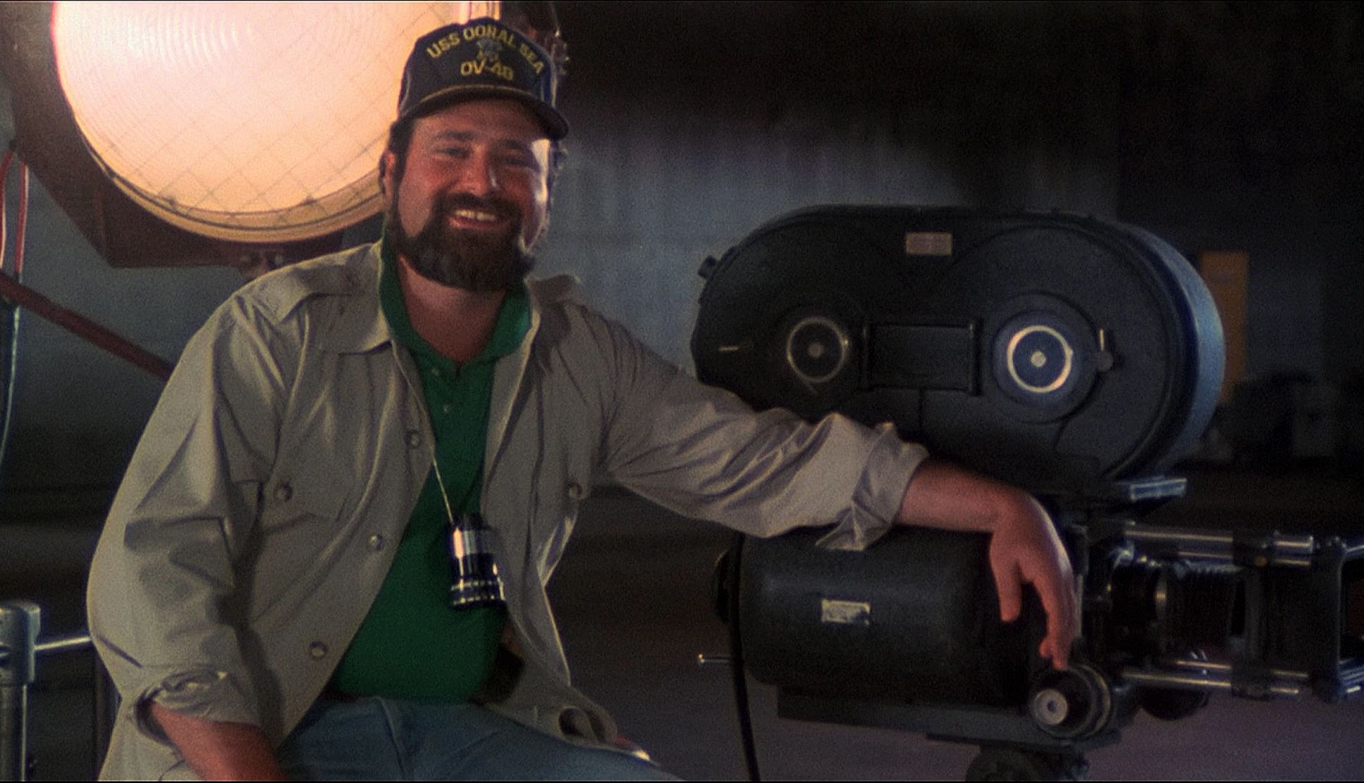 Rob Reiner Talks ‘Spinal Tap’ rob reiner poses for a photo with filmmaking equipment