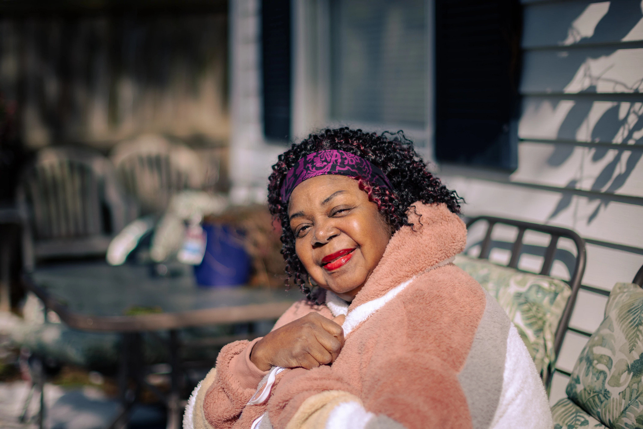 Gladys Harvey, a client of Meals on Wheels