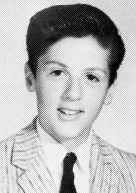 The Sylvester Stallone You Never Knew young sylvester stallone in a yearbook portrait
