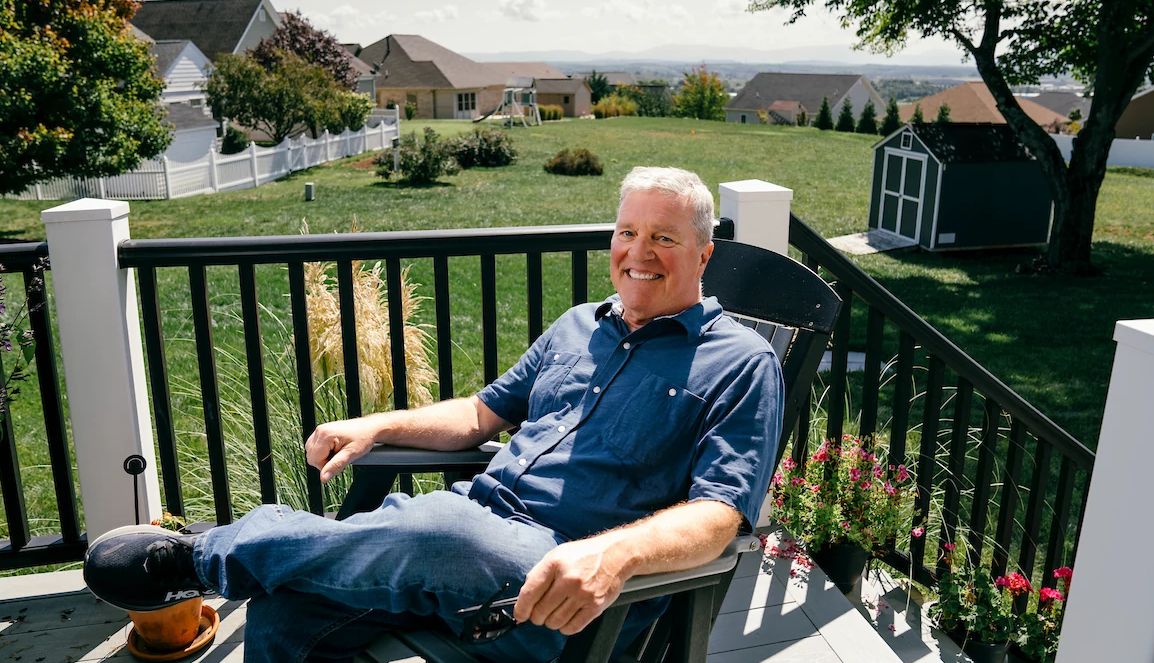 bob niedt says his biggest retirement mistake was drawing on hit 401(k) early bob niedt on his porch in virginia