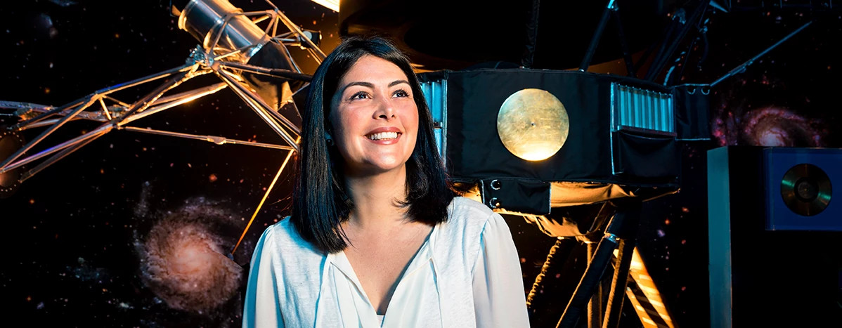 An image of NASA engineer Diana Trujillo.